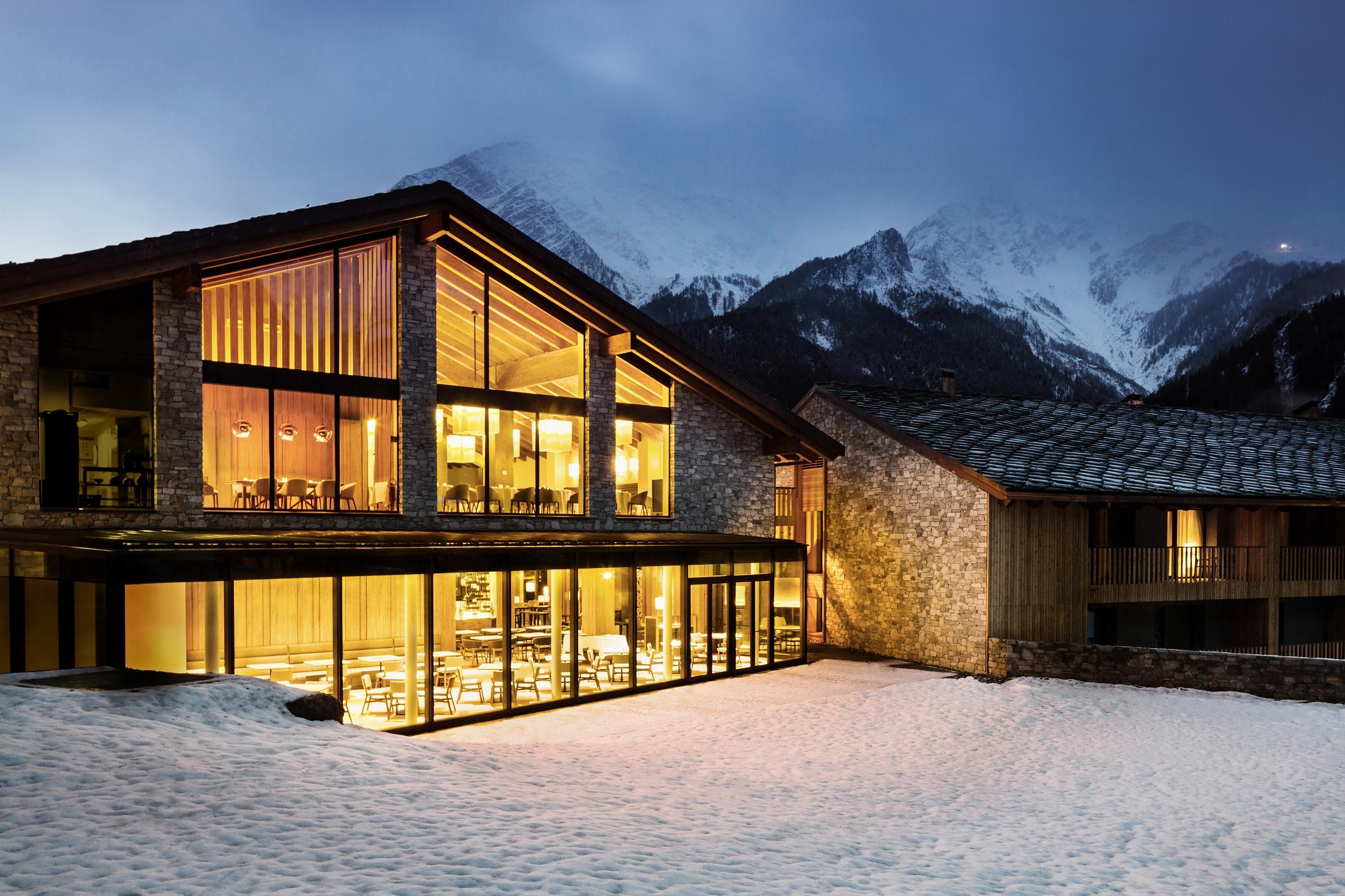 Grand Hotel Courmayeur Mont Blanc, By R Collection Hotels Dış mekan fotoğraf